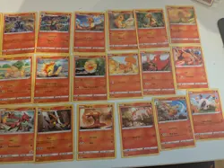 Pokemon Fire-Type Card Lot – Charmander - Free P&P - Image 4