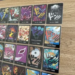 ONE PIECE - ENGLISH THE BEST Don!! Card Full-Set Lot 30Pcs PRB-01 Non-foil Vol.1 - Image 5