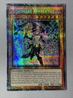 Yu-Gi-Oh - Nightmare Apprentice - MP25-EN004 Starlight Rare - 1st Ed NM (1 Card) - Image 1