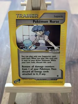 Pokemon TCG Nurse Expedition Base Set Card 145/165 NM - Image 1
