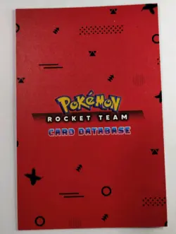 Pikachu Mega Lucario Poncho Rainbow Holo Pokemon Rocket Card Database - Image 5