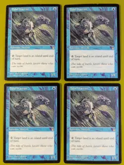 Tidal Warrior x4 Stronghold 4x Playset Magic the Gathering MTG - Image 1