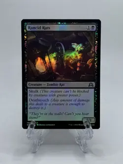 Rancid Rats - Shadows Over Innistrad - MTG - Foil COM - Magic The Gathering - Image 1