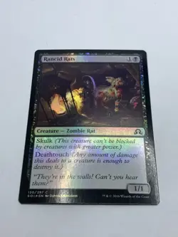 Rancid Rats - Shadows Over Innistrad - MTG - Foil COM - Magic The Gathering - Image 2