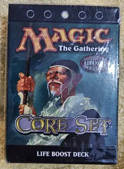 Magic the gathering Core Set 8th ED. Life Boost Theme Deck FACTORY SEALED NEW - Image 1