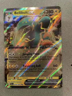 Pokemon TCG Bellibolt ex Scarlet & Violet - Paldea Evolved 079/193 Holo... - Image 1