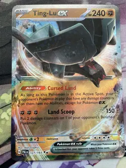 Pokemon TCG Ting-Lu ex Scarlet & Violet - Paldea Evolved 127/193 Double Rare - Image 1