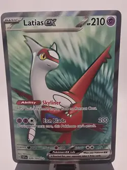 Latias ex 220/191 Surging Sparks Ultra Rare Full Art Holo Pokemon TCG NM - Image 1
