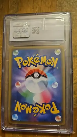 2019 Pokemon Japanese Sun & Moon Promo #392 Playing in the Sea Pikachu CGC 8 - Image 2