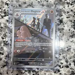 Pokemon Team Rocket's Dugtrio 239/217 Ascended Hero’s IR pack fresh! - Image 1
