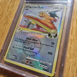 Dragonite FB 56/147 - Supreme Victors - Pokemon League Reverse Holo English CGC - Image 2