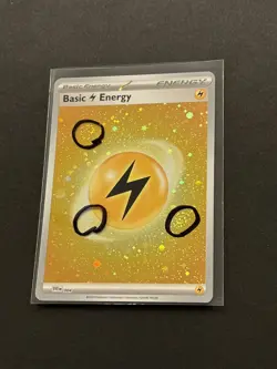 Basic Electric Energy Cosmic Holo SWIRL SVE 004 Pokemon 151 NM FAST SHIP D - Image 1