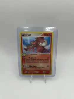 Camerupt Reverse Holo Stamped 36/110 2006 Pokemon EX Holon Phantoms - Image 2
