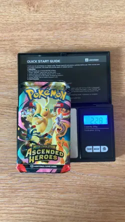 40x Extremely Heavy Pokemon Ascended Heroes Booster Pack 22.7+Potential God Pack - Image 4