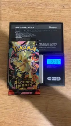 40x Extremely Heavy Pokemon Ascended Heroes Booster Pack 22.7+Potential God Pack - Image 5
