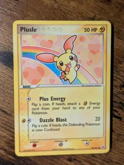 Pokemon 2004 🌈 Plusle 69/101 Hidden Legends Regular⚡ - Image 2