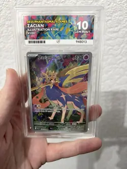 Zacian 100/094 ACE 10 ME02: Phantasmal Flames Pokemon Card TCG - Image 2