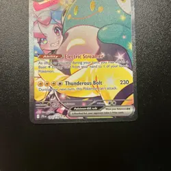 Pokemon TCG Iono's Bellibolt EX Journey Together Ultra Rare Holo Card 183/159 - Image 4