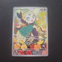 Meloetta Mega Evolution Black Star Promo 026 Pokemon Card - Image 1