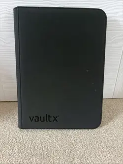 Vault X 9-Pocket Black Zip Trading Card Binder 360 Slots! - Image 1