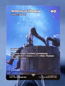 MEMORIES OF NIBELHEIM (Stroke of Midnight) Tifa 26 MTG NM 🔮 A - Image 1