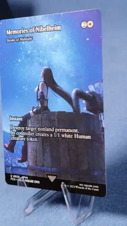 MEMORIES OF NIBELHEIM (Stroke of Midnight) Tifa 26 MTG NM 🔮 A - Image 4