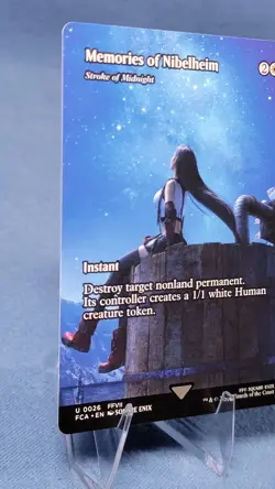 MEMORIES OF NIBELHEIM (Stroke of Midnight) Tifa 26 MTG NM 🔮 A - Image 5