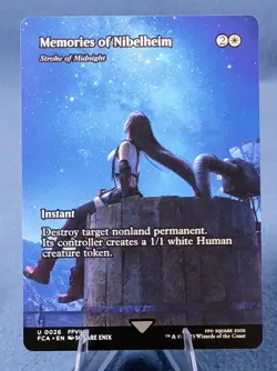 MEMORIES OF NIBELHEIM (Stroke of Midnight) Tifa 26 MTG NM 🔮 B - Image 1