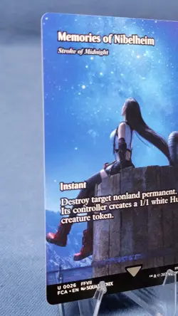 MEMORIES OF NIBELHEIM (Stroke of Midnight) Tifa 26 MTG NM 🔮 B - Image 5