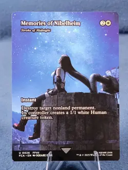 MEMORIES OF NIBELHEIM (Stroke of Midnight) Tifa 26 MTG NM 🔮 C - Image 1