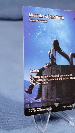 MEMORIES OF NIBELHEIM (Stroke of Midnight) Tifa 26 MTG NM 🔮 C - Image 5