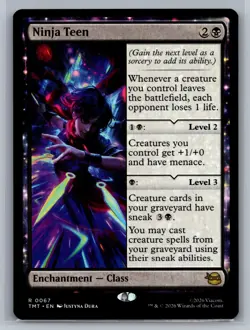 Ninja Teen Teenage Mutant Ninja Turtles #67 Magic MTG - Image 1