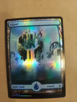 Island (270) - Full Art Zendikar Rising Foil - Image 1