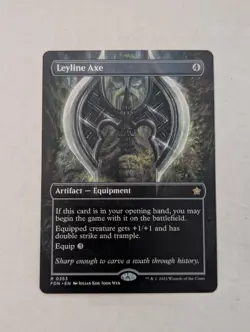 Leyline Axe (Borderless) Foundations Regular - Image 1
