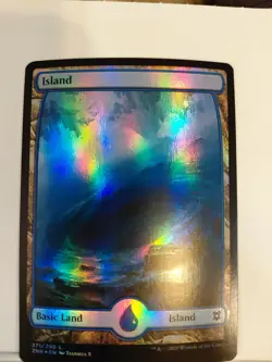 Island (271) - Full Art Zendikar Rising Foil - Image 1