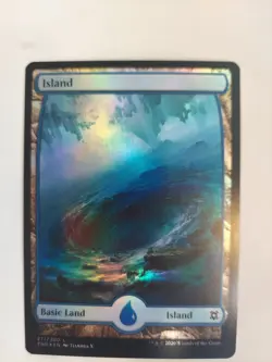 Island (271) - Full Art Zendikar Rising Foil - Image 1