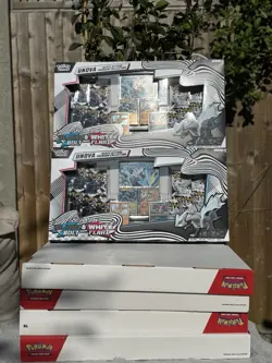 Pokemon TCG Unova Black Bolt White Flare Box Factory Sealed X2 - Image 1