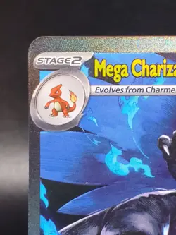 Mega Charizard X ex Pokemon Phantasmal Flames SIR 125/094 - Image 2