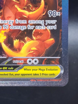 Mega Charizard X ex Pokemon Phantasmal Flames SIR 125/094 - Image 5