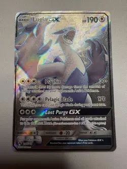 Lugia GX Full Art 207/214 Pokemon TCG SM-Lost Thunder. NM Condition! - Image 3