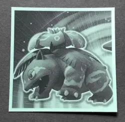 Staryu Pokemon Mewtwo Strikes Back Mini Sticker Holo No.18 Nintendo Japan F/S - Image 3