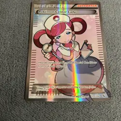 Pokemon TCG - Pokemon Center Lady - 105/106 - Ultra Rare - Flashfire - Image 2