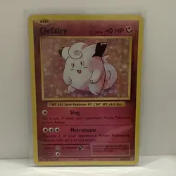 Clefairy - 2016 Pokemon XY Evolutions Holo Rare #63/108 - NM/MT - Image 1