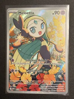 Pokemon TCG Meloetta Mega Evolution Black Star Promo 26 - Image 1