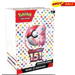NEW Pokemon TCG Scarlet and Violet 151 Booster Bundle Set - 290-85321 USA - Image 1