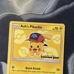 Ash’s Pikachu SM111 Pokemon The Movie I Choose You Promo NM - Pokemon TCG - Image 2
