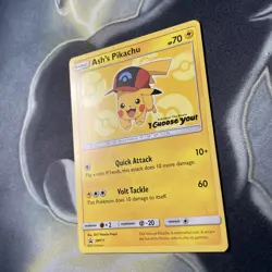 Ash’s Pikachu SM111 Pokemon The Movie I Choose You Promo NM - Pokemon TCG - Image 4