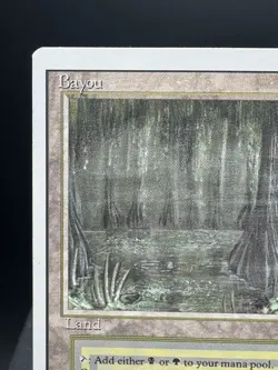 MTG Revised Bayou Rare Dual Land Vintage 1994 LP/NM - Image 2