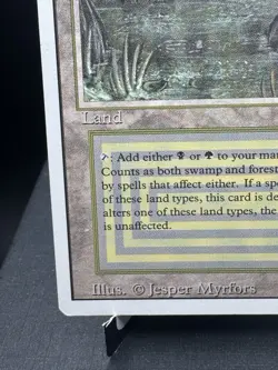 MTG Revised Bayou Rare Dual Land Vintage 1994 LP/NM - Image 5