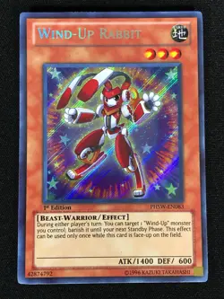 Yugioh Wind-Up Rabbit PHSW-EN083 1st Secret (NM) - Image 1